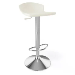 Tabouret Snack (assise +/- 65 Cm)|Tabouret De Bar (assise +/- 80 Cm)*Guliver Tabouret italien réglable en hauteur et pivotant en technopolymère et métal chromé
