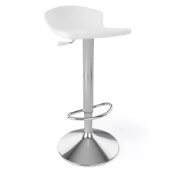 Tabouret Snack (assise +/- 65 Cm)|Tabouret De Bar (assise +/- 80 Cm)*Guliver Tabouret italien réglable en hauteur et pivotant en technopolymère et métal chromé