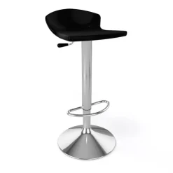 Tabouret Snack (assise +/- 65 Cm)|Tabouret De Bar (assise +/- 80 Cm)*Guliver Tabouret italien réglable en hauteur et pivotant en technopolymère et métal chromé