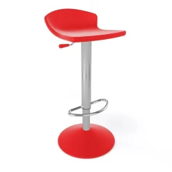 Tabouret Snack (assise +/- 65 Cm)|Tabouret De Bar (assise +/- 80 Cm)*Guliver Tabouret italien réglable en hauteur et pivotant en technopolymère et métal chromé