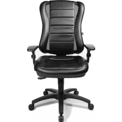 Top Star Chaise De Bureau*Head Point Fauteuil gamer avec accoudoirs réglables