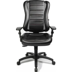 Top Star Chaise De Bureau*Head Point Fauteuil gamer avec accoudoirs réglables