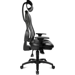 Top Star Chaise De Bureau*Head Point Fauteuil gamer avec accoudoirs réglables