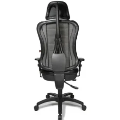 Top Star Chaise De Bureau*Head Point Fauteuil gamer avec accoudoirs réglables