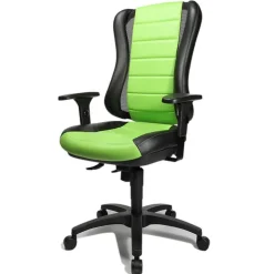 Top Star Chaise De Bureau*Head Point Fauteuil gamer avec accoudoirs réglables