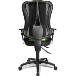 Top Star Chaise De Bureau*Head Point Fauteuil gamer avec accoudoirs réglables