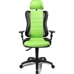 Top Star Chaise De Bureau*Head Point Fauteuil gamer avec accoudoirs réglables