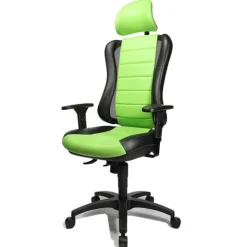 Top Star Chaise De Bureau*Head Point Fauteuil gamer avec accoudoirs réglables