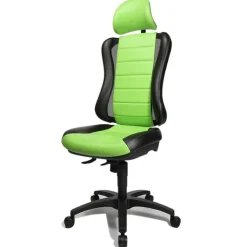 Top Star Chaise De Bureau*Head Point Fauteuil gamer avec accoudoirs réglables