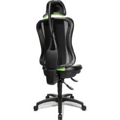 Top Star Chaise De Bureau*Head Point Fauteuil gamer avec accoudoirs réglables