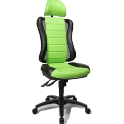 Top Star Chaise De Bureau*Head Point Fauteuil gamer avec accoudoirs réglables