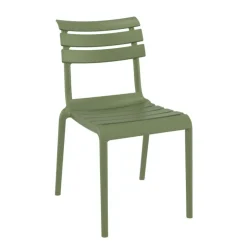 Chaise De Jardin*Helen Chaise de jardin moderne empilable en polypropylène