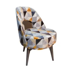Paget Fauteuil De Salon*Hugo Chauffeuse pivotante art déco made in France