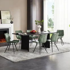 Chaise De Salle à Manger|Chaise Salon*IbérisChaise design vintage rembourrée en velours