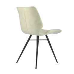 Chaise De Salle à Manger|Chaise Salon*IbérisChaise design vintage rembourrée en velours