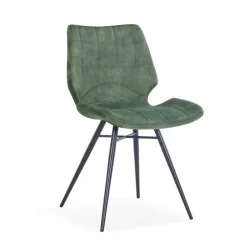 Chaise De Salle à Manger|Chaise Salon*IbérisChaise design vintage rembourrée en velours