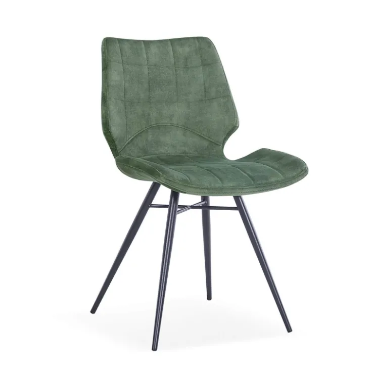 Chaise De Salle à Manger|Chaise Salon*IbérisChaise design vintage rembourrée en velours