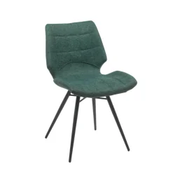 Chaise De Salle à Manger|Chaise Salon*IbérisChaise design vintage rembourrée en tissu