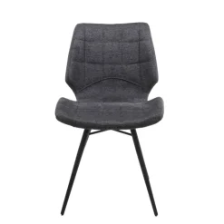 Chaise De Salle à Manger|Chaise Salon*IbérisChaise design vintage rembourrée en tissu
