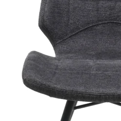 Chaise De Salle à Manger|Chaise Salon*IbérisChaise design vintage rembourrée en tissu