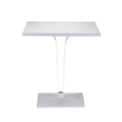 Table De Cuisine|Table Pour Petit Espace*Ice Table carrée en polycarbonate et stratifié