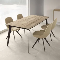 Cancio Table De Salle à Manger*Infiné Table de salle à manger plateau en céramique