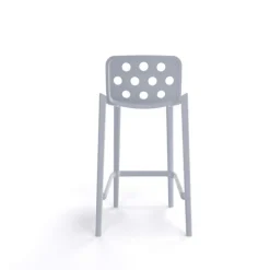 Tabouret Snack (assise +/- 65 Cm)|Tabouret De Bar (assise +/- 80 Cm)*Isidoro Tabouret snack moderne empilable avec dossier ronds ajourés