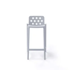 Tabouret Snack (assise +/- 65 Cm)|Tabouret De Bar (assise +/- 80 Cm)*Isidoro Tabouret snack moderne empilable avec dossier ronds ajourés