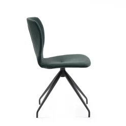 Mobitec Chaise Salon|Chaise De Salle à Manger*Jeanne ® Chaise tendance en tissu avec pieds en métal