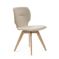 Mobitec Chaise De Salle à Manger|Chaise Salon*Jeanne ® Chaise tendance en tissu avec pieds bois