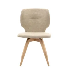 Mobitec Chaise De Salle à Manger|Chaise Salon*Jeanne ® Chaise tendance en tissu avec pieds bois