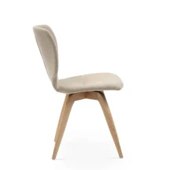 Mobitec Chaise De Salle à Manger|Chaise Salon*Jeanne ® Chaise tendance en tissu avec pieds bois