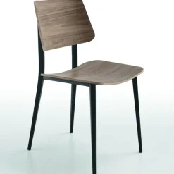 Midj Chaise De Salle à Manger*Joe ® Chaise vintage en bois et métal