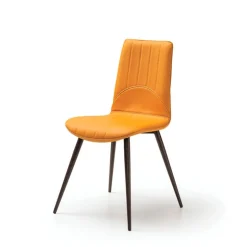 Europea Chaise De Cuisine|Chaise De Salle à Manger*Kansas Chaise italienne moderne avec pieds en métal
