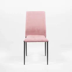 Ingenia casa Chaise De Salle à Manger*Kendra Ingenia by Bontempi® Chaise moderne en tissu aspect nubuck et métal