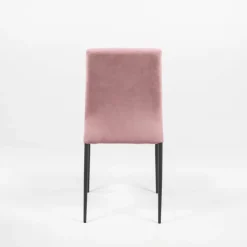 Ingenia casa Chaise De Salle à Manger*Kendra Ingenia by Bontempi® Chaise moderne en tissu aspect nubuck et métal