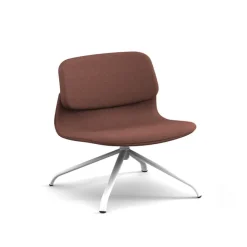 Sokoa Chaise De Salle à Manger|Fauteuil De Salon*Klik Chauffeuse cosy en tissu pivotante fabrication française