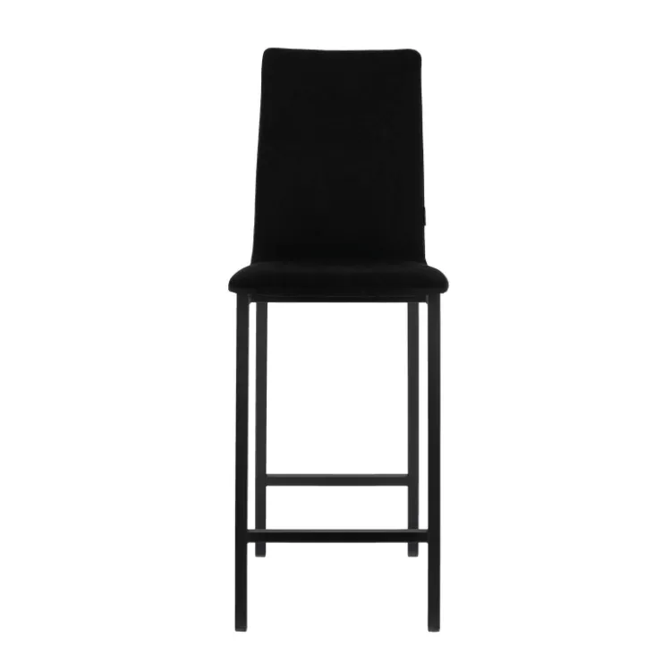Mobliberica Tabouret Snack (assise +/- 65 Cm)|Tabouret De Bar (assise +/- 80 Cm)*Koko ® Tabouret snack en tissu dossier haut