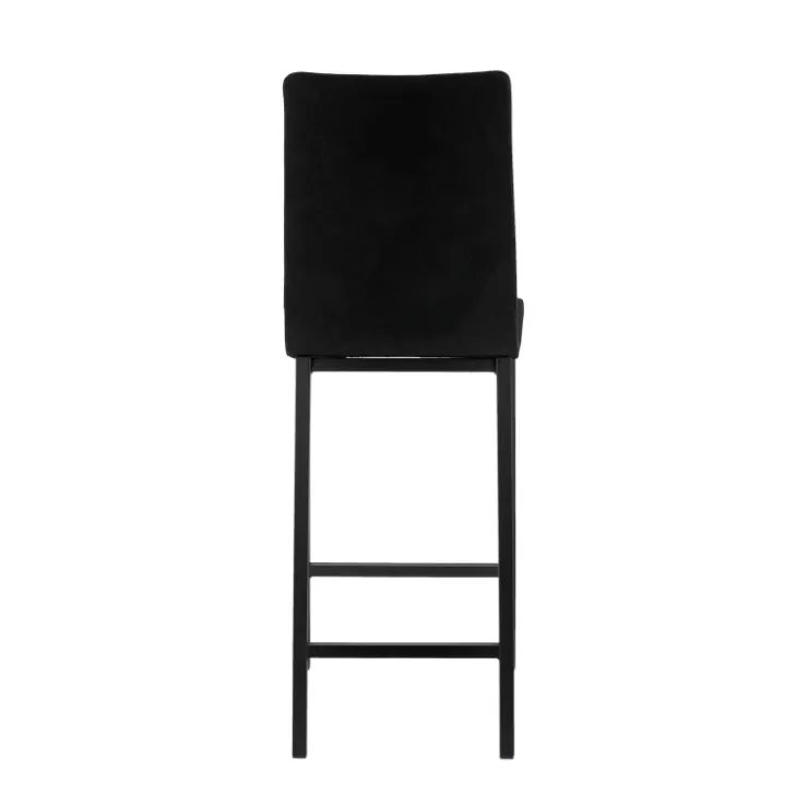 Mobliberica Tabouret Snack (assise +/- 65 Cm)|Tabouret De Bar (assise +/- 80 Cm)*Koko ® Tabouret snack en tissu dossier haut