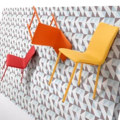 Mobliberica Chaise De Cuisine|Chaise De Salle à Manger*Koko Moblibérica® Chaise contemporaine rembourrée espagnole en simili