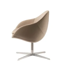 Varier Fauteuil De Salon*Kokon club ® Fauteuil pivotant confortable en tissu design