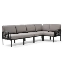 Fauteuil De Jardin*Komodo Canapé modulable d'extérieur 5 places
