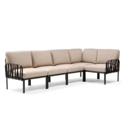 Fauteuil De Jardin*Komodo Canapé modulable d'extérieur 5 places