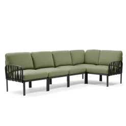 Fauteuil De Jardin*Komodo Canapé modulable d'extérieur 5 places