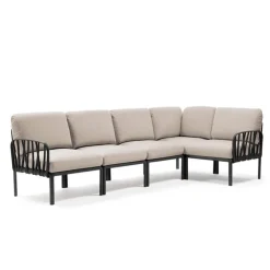 Fauteuil De Jardin*Komodo Canapé modulable d'extérieur 5 places