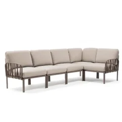 Fauteuil De Jardin*Komodo Canapé modulable d'extérieur 5 places