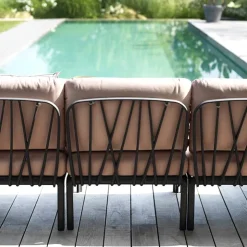 Fauteuil De Jardin*Komodo Canapé modulable d'extérieur 5 places
