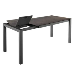 Cancio Table De Cuisine|Table Pour Petit Espace*Kyoto bar Table snack extensible en céramique et métal