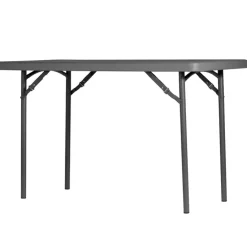 Table Pour Petit Espace*L120 Table pliante rectangulaire gris foncé