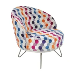 Paget Fauteuil De Salon*Léa Fauteuil lounge design art déco avec pieds épingle fabrication française